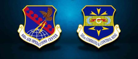 505th Command and Control Wing, 603rd Air Operations Center logos