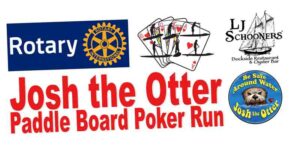 Josh the Otter Paddle Board Poker Run graphic