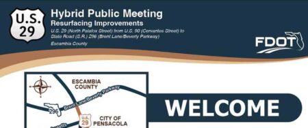Florida Department of Transportation hybrid public meeting graphic