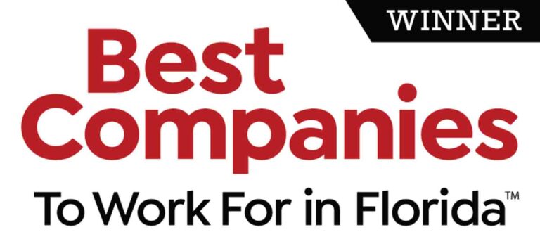 Best Companies to Work For in Florida graphic