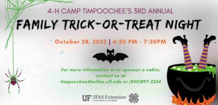 2022 Timpoochee Family Trick or Treat Night