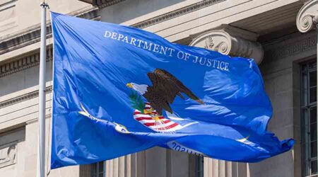 U.S. Department of Justice flag