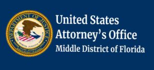 U.S. Attorney's Office for the Middle District of Florida logo, office title