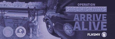 Florida Department of Highway Safety and Motor Vehicles safe highways graphic