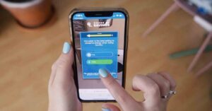 house of savings app shown on cell phone
