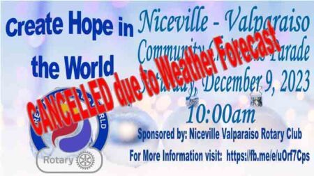 2023 niceville christmas parade cancellation notice