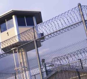 Watch tower at a state prison