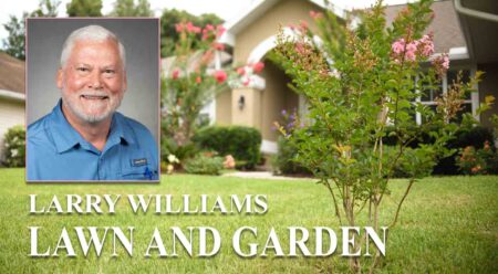 Larry Williams, Residential Horticulture Agent with the Okaloosa County Extension, University of Florida/IFAS
