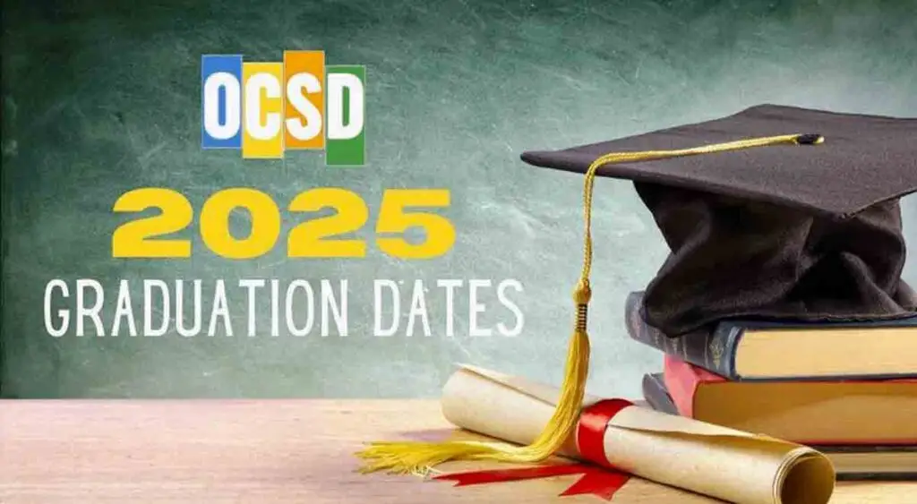 2025 graduation dates, okaloosa county florida school district promotional banner