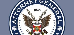 Florida AG, bankers team up to fight scams targeting seniors Close-up of the Florida Attorney General’s seal with an eagle and state symbols.