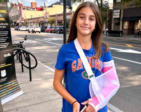 Daniella Bagdasarov, a Ruckel Middle School student and gymnast from Niceville, pictured as a finalist in the Youth Athlete of the Year contest.