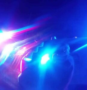 Stolen truck, drugs, DUI in busy Walton 24 hours Walton County Sheriff’s Office patrol vehicle with emergency lights activated at night.