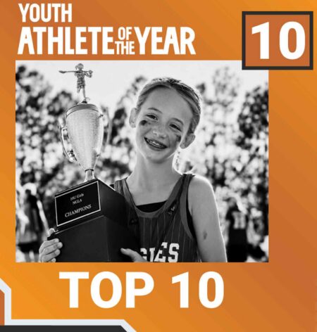 Niceville multi-sport athlete seeks community support Niceville youth athlete Alison Ruckman holds a championship trophy in a Youth Athlete of the Year Top 10 graphic.