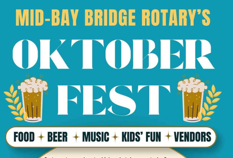 Oktoberfest brings German food, music and more to Niceville Mid-Bay Bridge Rotary Oktoberfest graphic promoting food, beer, music, children’s activities and vendors in Niceville.