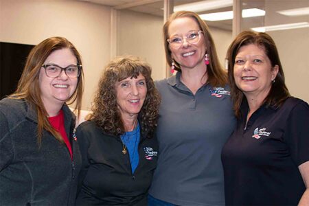 Eglin FCU honors Jamie Cervantes with Five-Star Performer Award Eglin Federal Credit Union employees Amanda Lewis-Hendrickson, Dawn Oravetz, Jamie Cervantes and Alicia Kennedy gather for a photo celebrating Cervantes' Five-Star Performer Award for the third quarter of 2026.